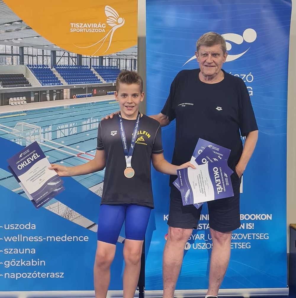 Varga Marcell: sikeres Delfin a cápák országos úszóbajnokságán